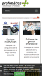 Mobile Screenshot of profimatica.es